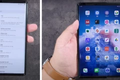 Điện thoại cuộn LG Rollable trong một bài đánh giá tại Hàn Quốc