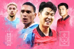 World Cup 2022: Nhận định tỷ số trận đấu Hàn Quốc – Uruguay. Son Heung-min đá chính?