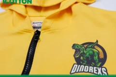 Bộ hoodie khủng long Icotton