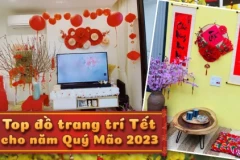 Top đồ trang trí Tết cho năm Quý Mão 2023