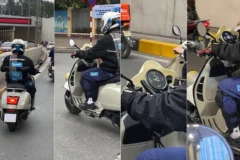 Bắt gặp chiếc Vespa GTV phiên bản mới nhất 2023 tại Việt Nam