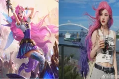 Màn cosplay Seraphine làm thổn thức bao trái tim của anh em game thủ