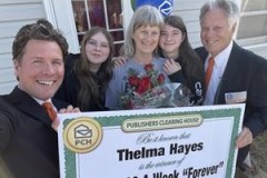 NEBRASKA WOMAN GETS SHOCK OF A LIFETIME AS PRIZE PATROL