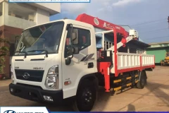 Hyundai Mighty EX8L: Mẫu xe tải gắn cẩu 3 tấn thông dụng hiệu năng cao