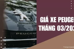 Giá xe Peugeot trong tháng 3 sẽ giảm tới 40 triệu
