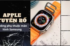 Apple tuyến bố không phụ thuộc màn hình Samsung - triển khai trên Apple Watch