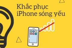 Truy tìm nguyên nhân và cách khắc phục iPhone sóng yếu chỉ cần vài mẹo nhỏ