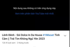 Khắc phục lỗi Youtube Vanced: Nội dung sau không có trên ứng dụng này!