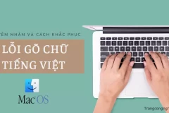 Nguyên nhân và cách khắc phục lỗi gõ chữ Tiếng Việt trên MacOS