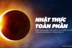Ngày 20/4 sự kiện hiếm có - Nhật thực “lai” toàn phần, cảnh tượng đẹp đến kinh ngạc