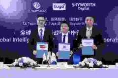 T3 Technology, Tuya Smart và Skyworth Digital đã ký thỏa thuận hợp tác chiến lược để cùng nhau thúc đẩy quá trình phát triển của ngành kinh doanh thông minh toàn cầu