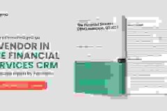 Công ty nghiên cứu độc lập công nhận Vymo nằm trong số các CRM Dịch vụ tài chính đáng chú ý
