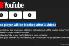 YouTube đe dọa không cho phép người dùng xem video nếu sử dụng phần mềm chặn quảng cáo.