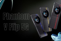 Tecno tung teaser điện thoại gập Phantom V Flip 5G tím mộng mơ, thông số tiết lộ gây chú ý