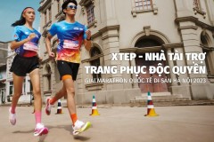 Thương hiệu thời trang Xtep 5 năm liên tiếp đồng hành cùng Giải Marathon Quốc tế Di sản Hà Nội