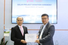 Sungrow đã quyên góp cho đại học Chulalongkorn của Thái Lan nhằm hỗ trợ phát triển nhân tài trong lĩnh vực năng lượng tái tạo tại địa phương