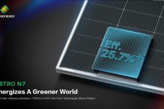 Với tấm wafer lớn hơn, sản phẩm Astronergy ASTRO N7 giảm chi phí trạm điện PV xuống mức thấp hơn