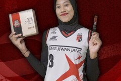 Vận động viên bóng Megawati Pertiwi chuyền đến từ Indonesia cho rằng sự năng động và khỏe mạnh của cô là nhờ chế độ tập luyện khắt khe và sử dụng hồng sâm