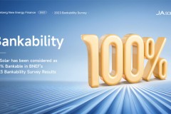 JA Solar được công nhận về khả năng chiết khấu ngân hàng 100% trong Khảo sát khả năng chiết khấu ngân hàng của thương hiệu mô-đun BNEF PV năm 2023