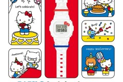 Casio ra mắt sản phẩm hợp tác với Hello Kitty BABY-G
