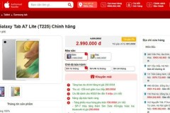Có nên mua Samsung Galaxy Tab A7 Lite tại Clickbuy không?