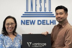 Vantage Foundation hỗ trợ các hoạt động giáo dục của Văn phòng Khu vực Nam Á của UNESCO tại New Delhi, Ấn Độ