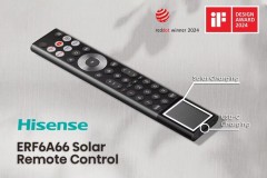 Hisense Giành Giải thưởng Red Dot 2024 và Giải thưởng Thiết kế iF 2024 cho Điều khiển Từ xa bằng Năng lượng Mặt trời ERF6A66
