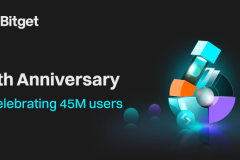 Bitget Celebrates Its 6th Anniversary, Surpassing 45 Million Users