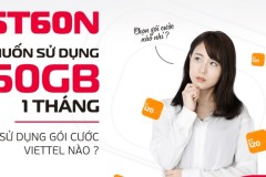 Cập nhật các gói cước Viettel 60K tháng cực nhiều ưu đãi