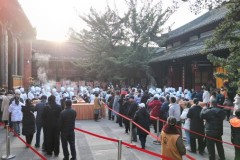 Tu viện Wenshu Thành Đô phát cháo Laba miễn phí