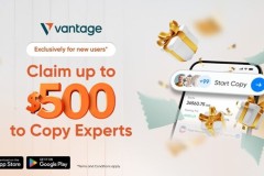 Vantage Markets áp dụng chương trình thưởng nạp tiền cho tài khoản Copy Trading