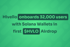 Hivello Onboards 32,000 Users with Solana Wallets in First HVLO Airdrop