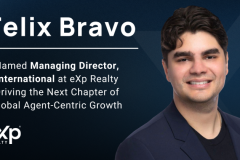 Felix Bravo Named Managing Director, International at eXp Realty
