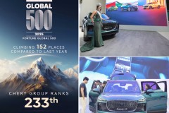 Tập đoàn Chery trở lại bảng xếp hạng Fortune Global 500; LEPAS ra mắt tại Triển lãm ô tô Jakarta và nhận những đơn hàng đầu tiên từ nước ngoài