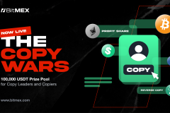 BitMEX Launches ‘Copy Wars’ with 100,000 USDT in Rewards to Celebrate New Copy Trading Feature