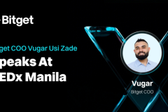 Bitget COO Vugar Usi Zade Speaks on Blockchain Education at TEDx Manila