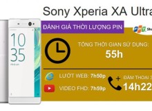 Đánh giá pin Sony Xperia XA Ultra