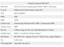 Đánh giá Huawei GR5 2017: Thiết kế sang trọng, trang bị camera kép, pin trâu