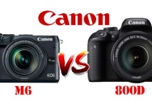 Canon 800D vs Canon M6: "gà nhà" đá nhau