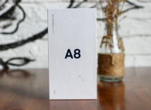 Đập hộp Galaxy A8 2018 Galaxy A8 2018 phiên bản màu vàng chính hãng