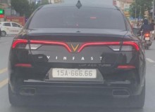 VinFast Lux A2.0 mang cặp biển siêu khủng xuất hiện tại Hải Phòng: Đã "Ngũ quý"" lại còn là số "Thăng tiến"