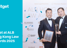 Bitget Legal Team Wins Multiple 2025 Honours from LexisNexis and Thomson Reuters Asian Legal Business