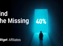Bitget Invites Affiliates to Split "The Missing 40%" Revenue Plus $1 Million USDT Prize Pool