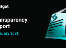 Bitget February Report Highlights 86% BTC Yearly Reserve Growth as TradFi and AI Trading Infrastructure Expands