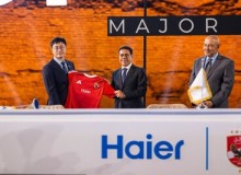 Haier ký thỏa thuận tài trợ 4 năm với Al Ahly FC, trở thành nhà tài trợ chính thứ hai của câu lạc bộ