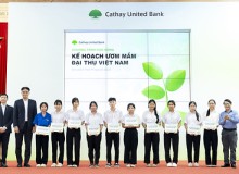 Cathay United Bank tăng cường phát triển thanh thiếu niên tại Việt Nam thông qua "Kế hoạch ươm mầm đại thụ" năm thứ 18 và giáo dục kiến thức tài chính