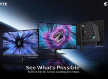 GIGABYTE giới thiệu dòng màn hình chơi game AORUS ELITE Series với công nghệ OLED và Mini LED
