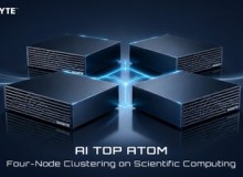 GIGABYTE trình diễn cụm Four Node AI TOP ATOM trong tính toán khoa học