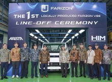 Nhà máy KD đầu tiên ở nước ngoài của Farizon khai trương tại Indonesia, chiếc V8E lắp ráp nội địa đầu tiên xuất xưởng