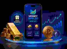 MoneySimpler ra mắt Web3 App, hỗ trợ giao dịch vàng, tiền điện tử và chứng khoán, nhận thưởng miễn phí mỗi ngày